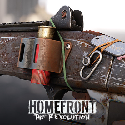 ArtStation - Homefront: The Revolution Shotgun
