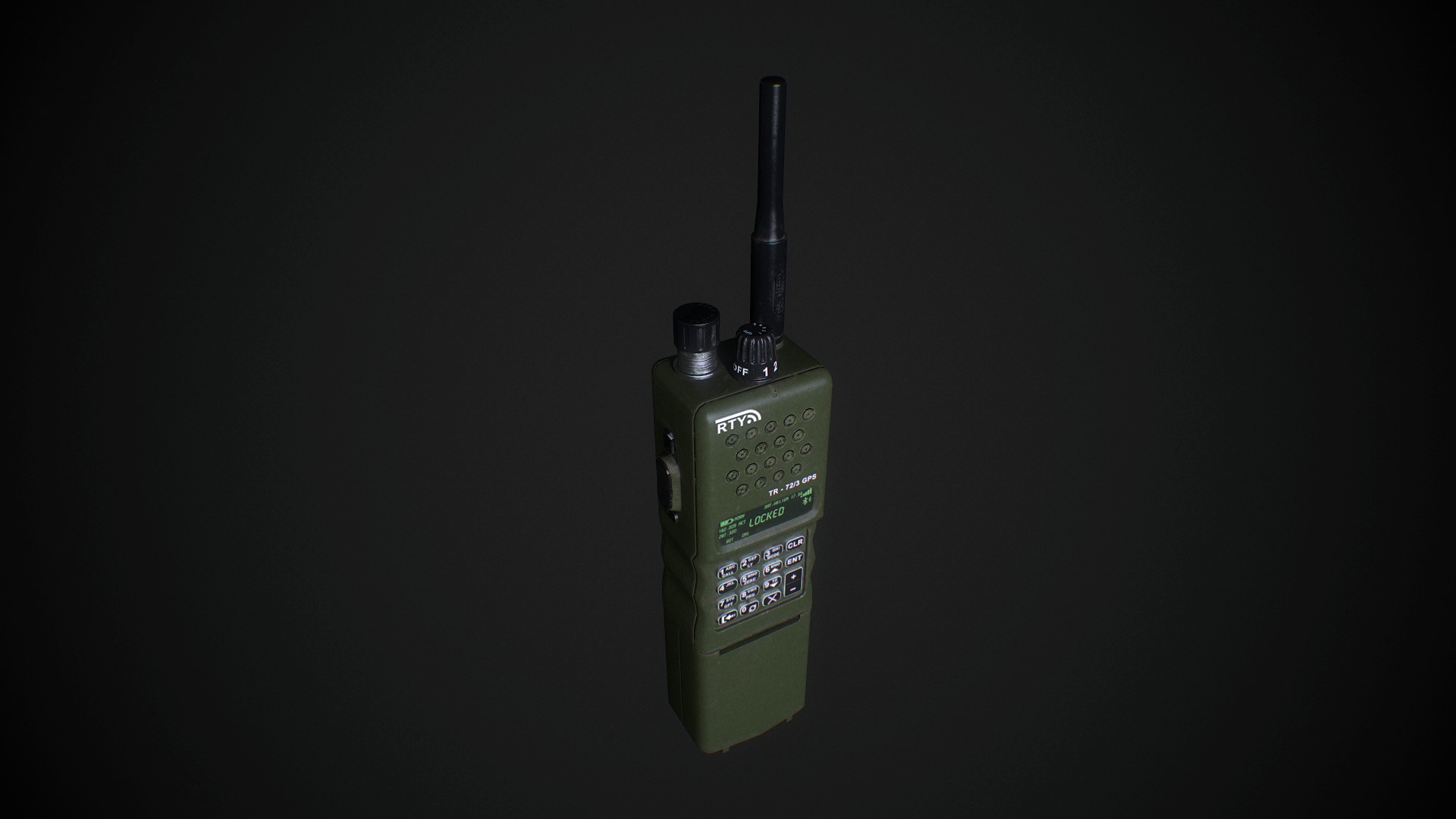 ArtStation - Military Handheld Radio