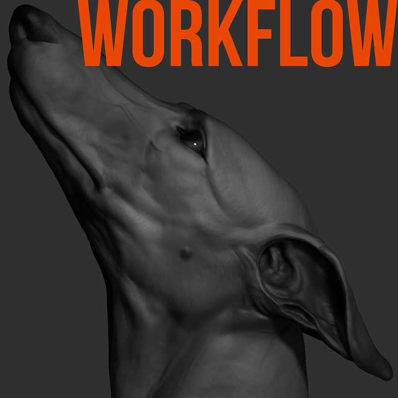 Greyhound Sculpting Workflow