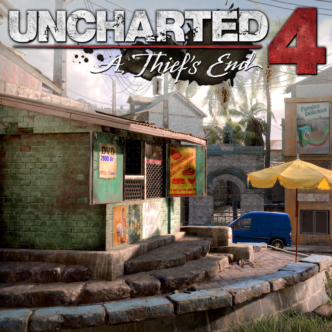 ArtStation - Uncharted 4: City Chase Modeling Part1