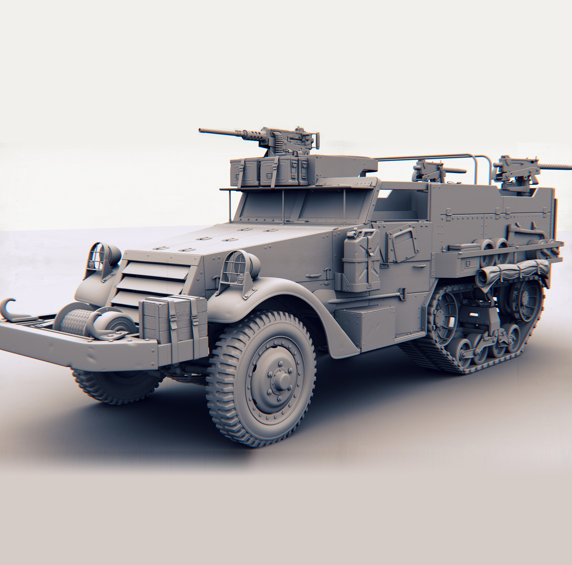 ArtStation - M3 Halftrack