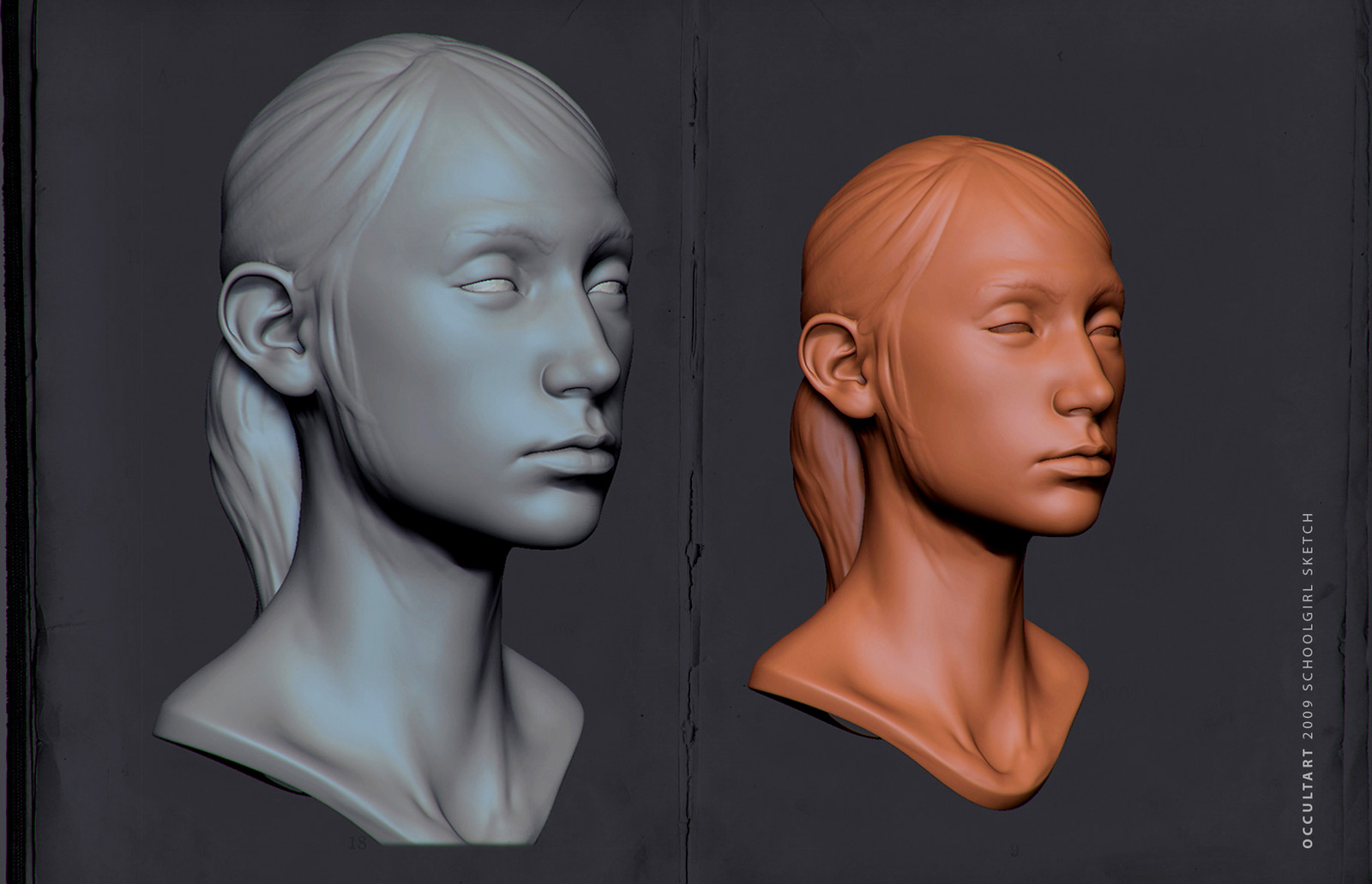 Girls Zbrush Sketches (OLD)