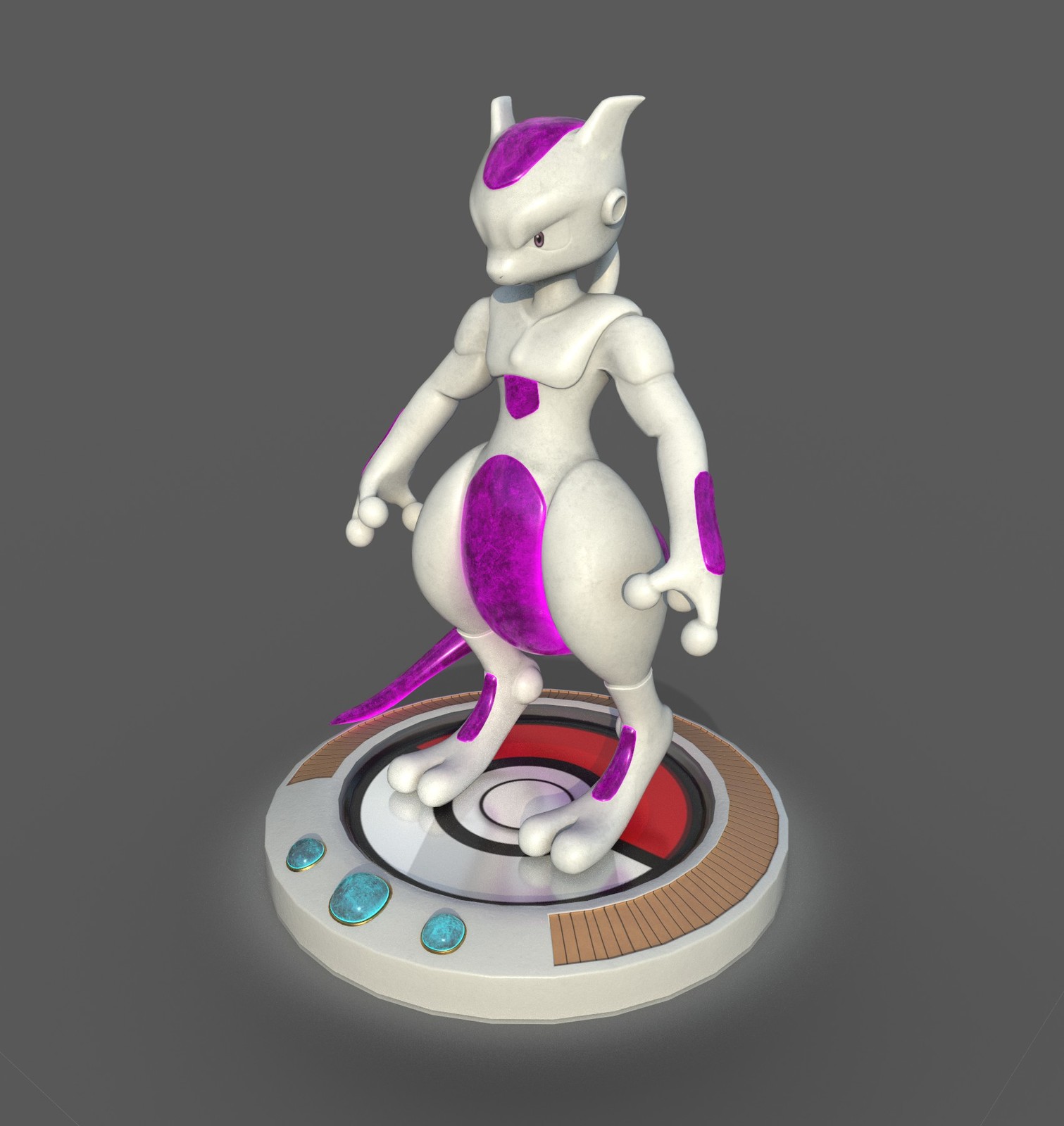 Mewzatwo, the fusion of freeza and mewtwo