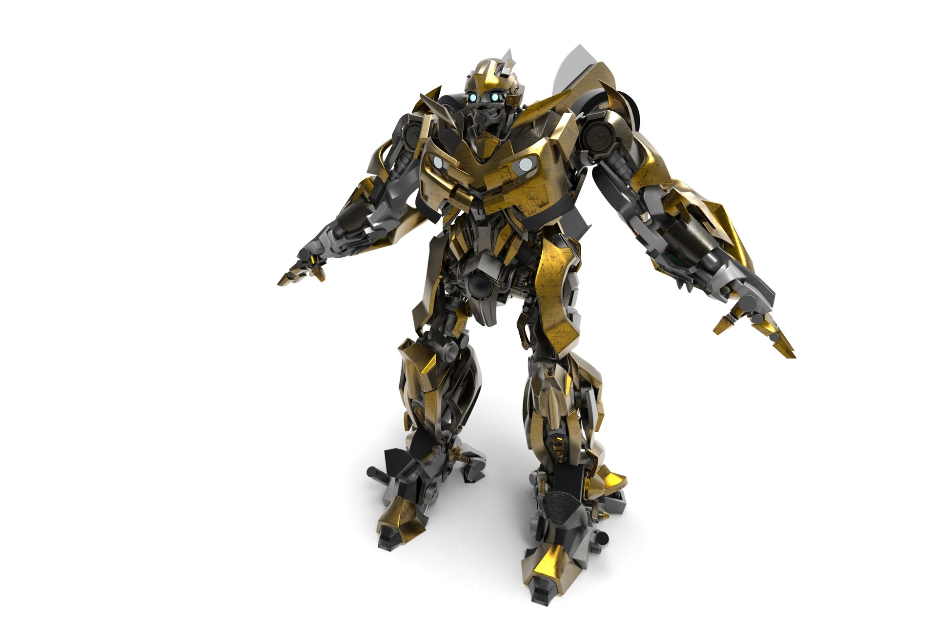 ArtStation - Bumble Bee Transformer