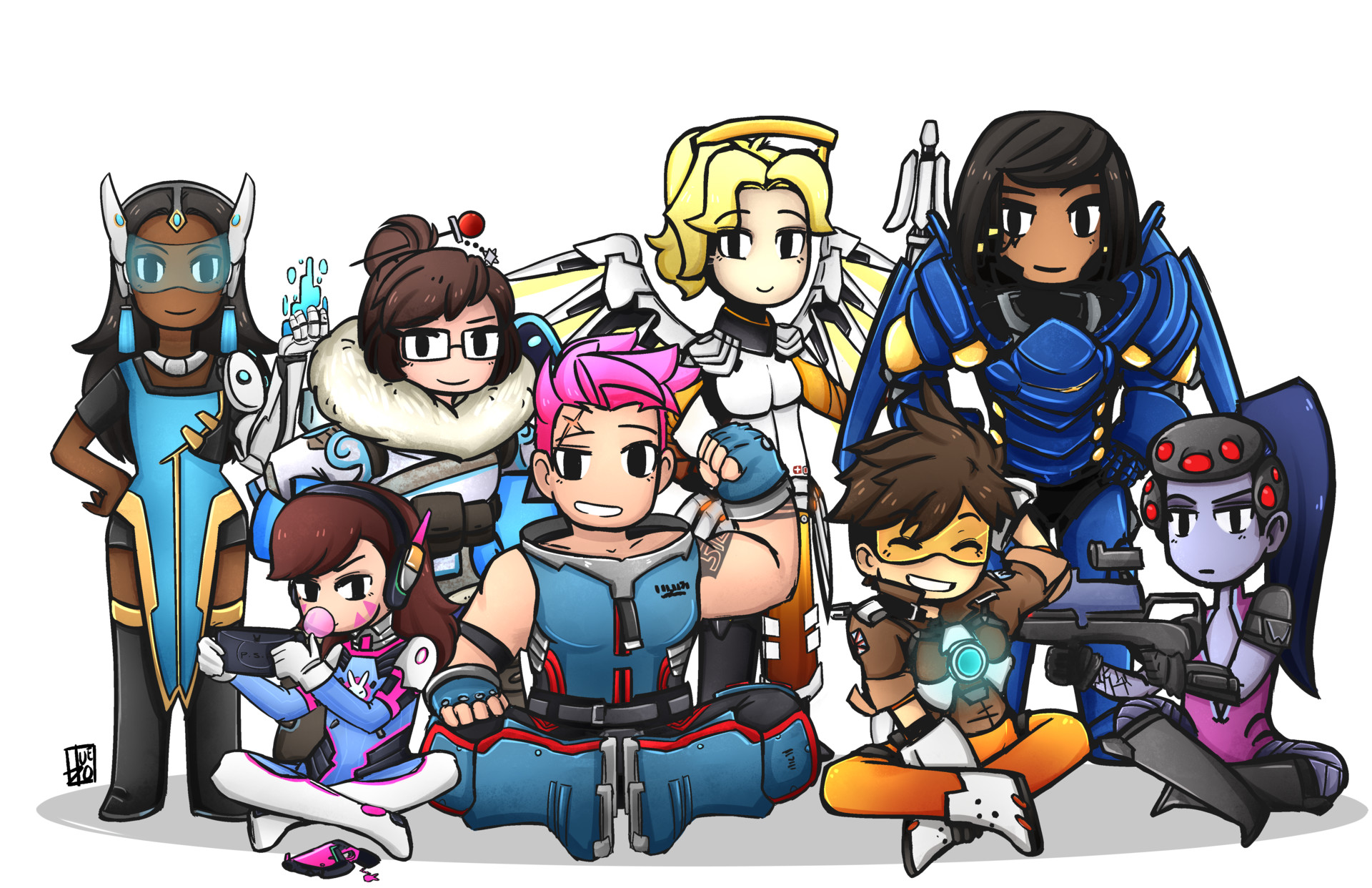 Overwatch Girls