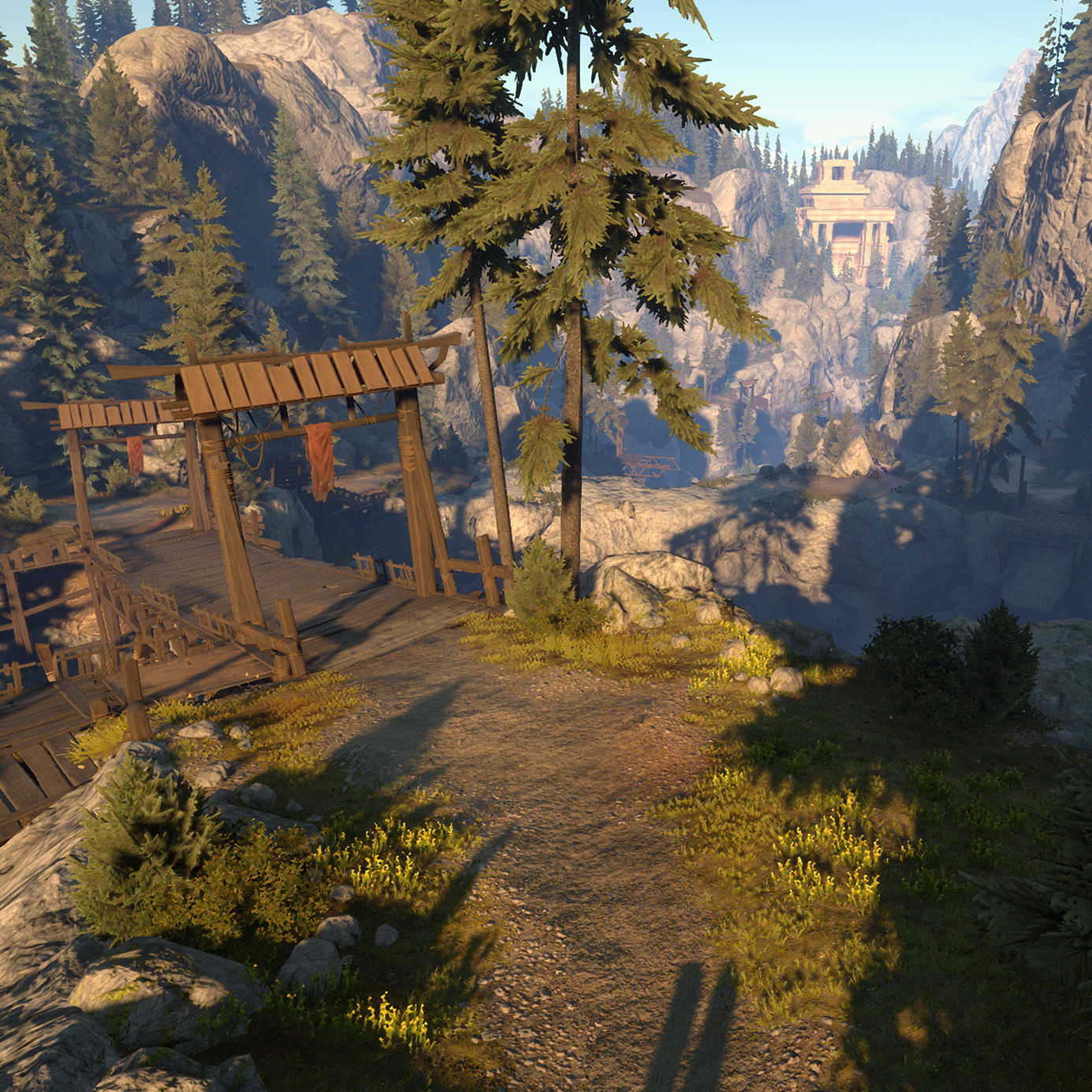 ArtStation - Skyforge Canyon map