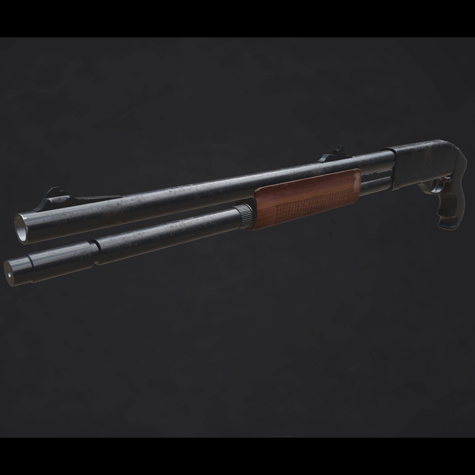 ArtStation - Remington 870