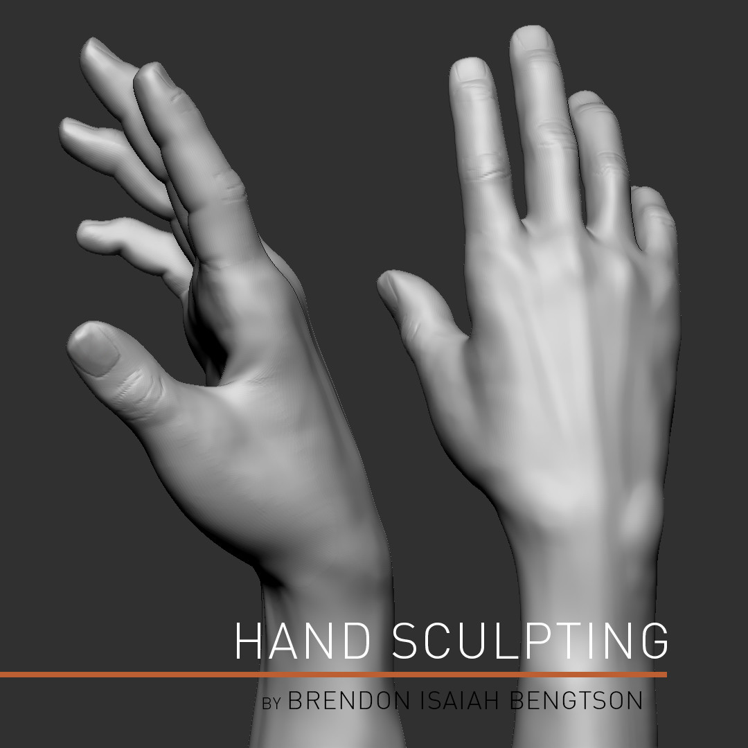 hands zbrush