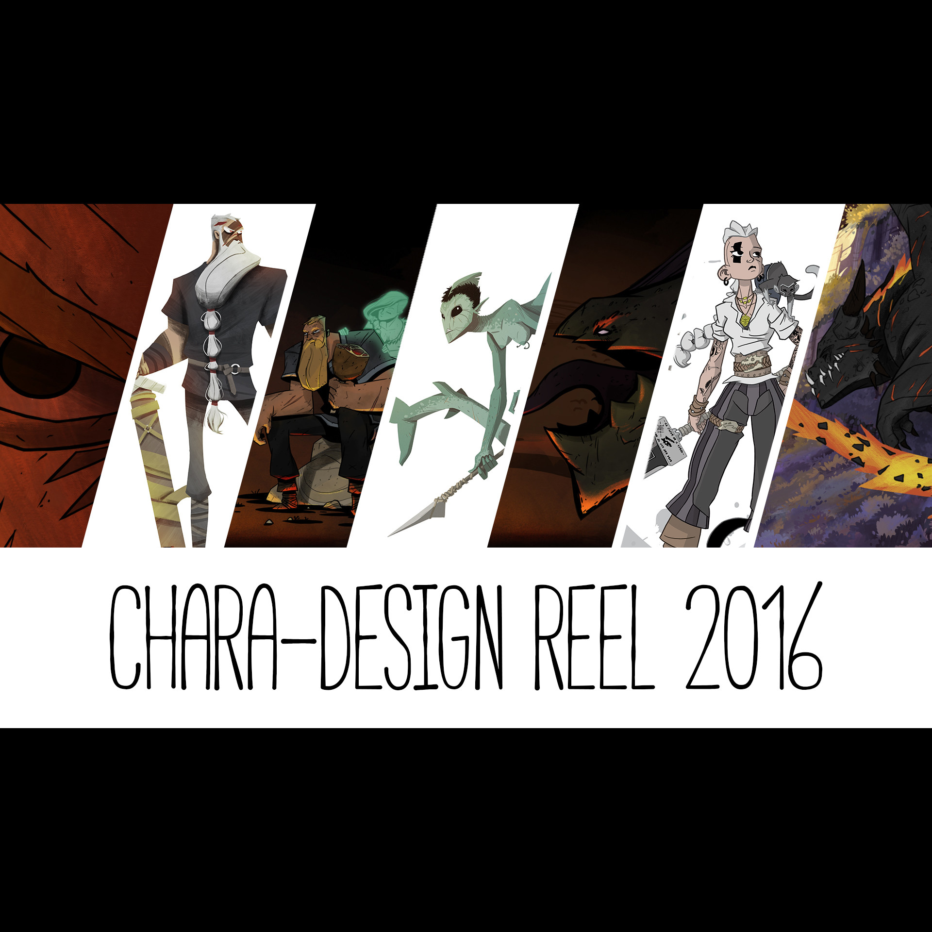 ArtStation - Chara-Design Reel 2016