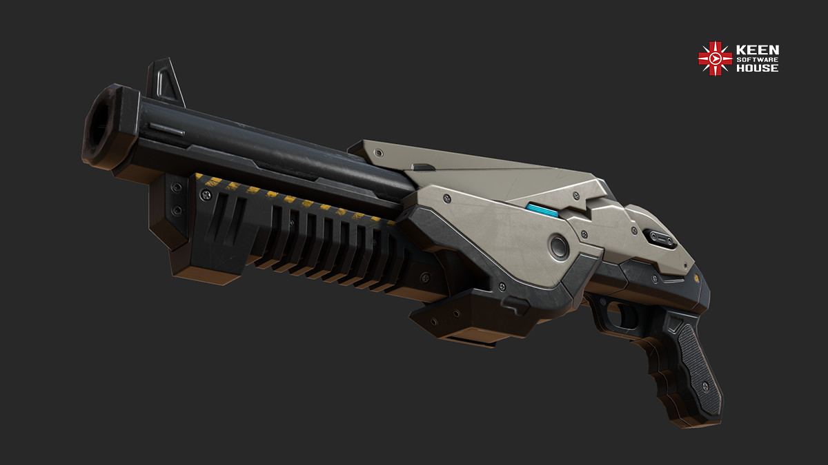 ArtStation - Sci fi shotgun