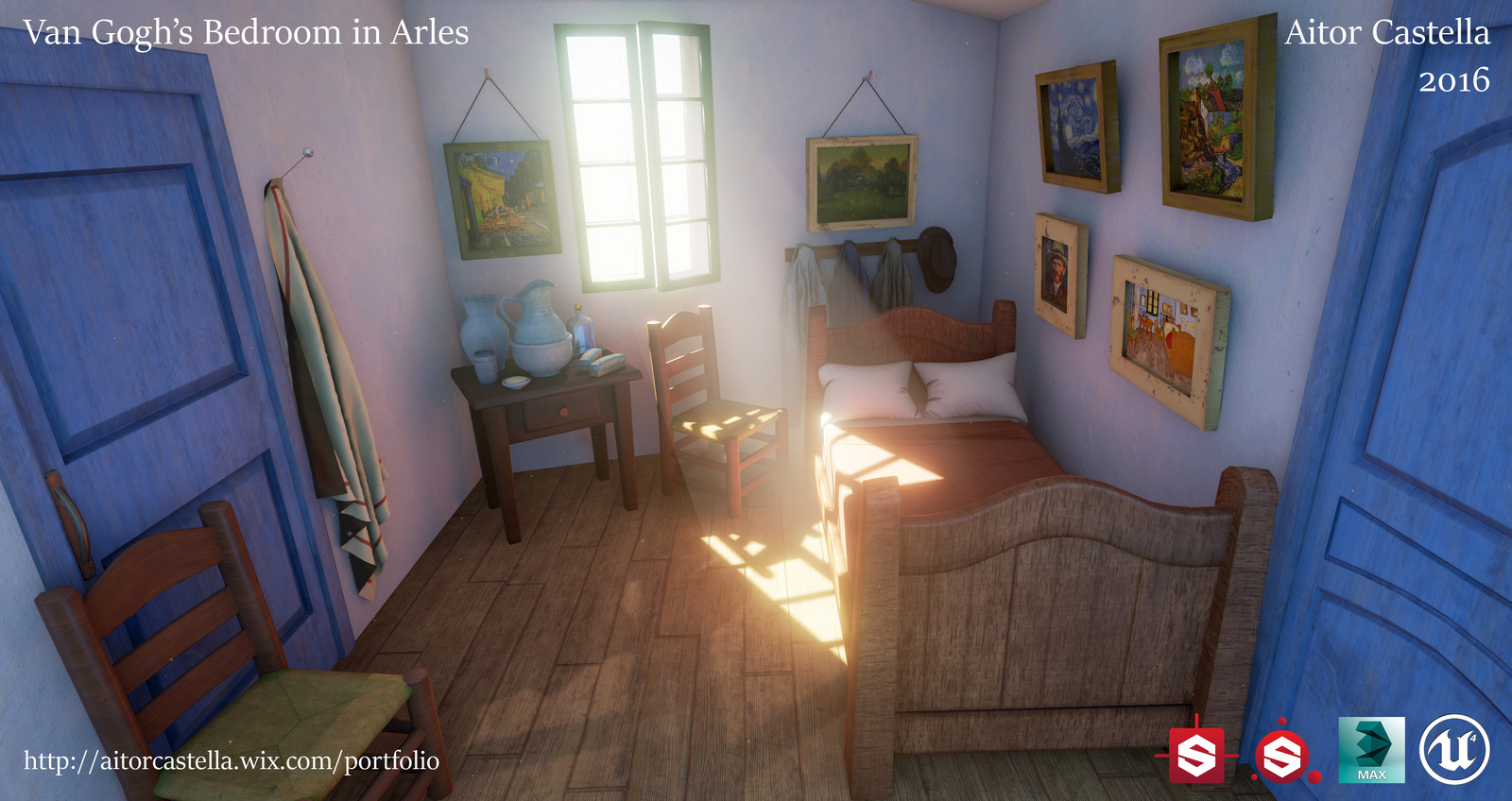 Van Gogh Bedroom At Arles Home Design Ideas,Mini Fridge For Bedroom Ideas