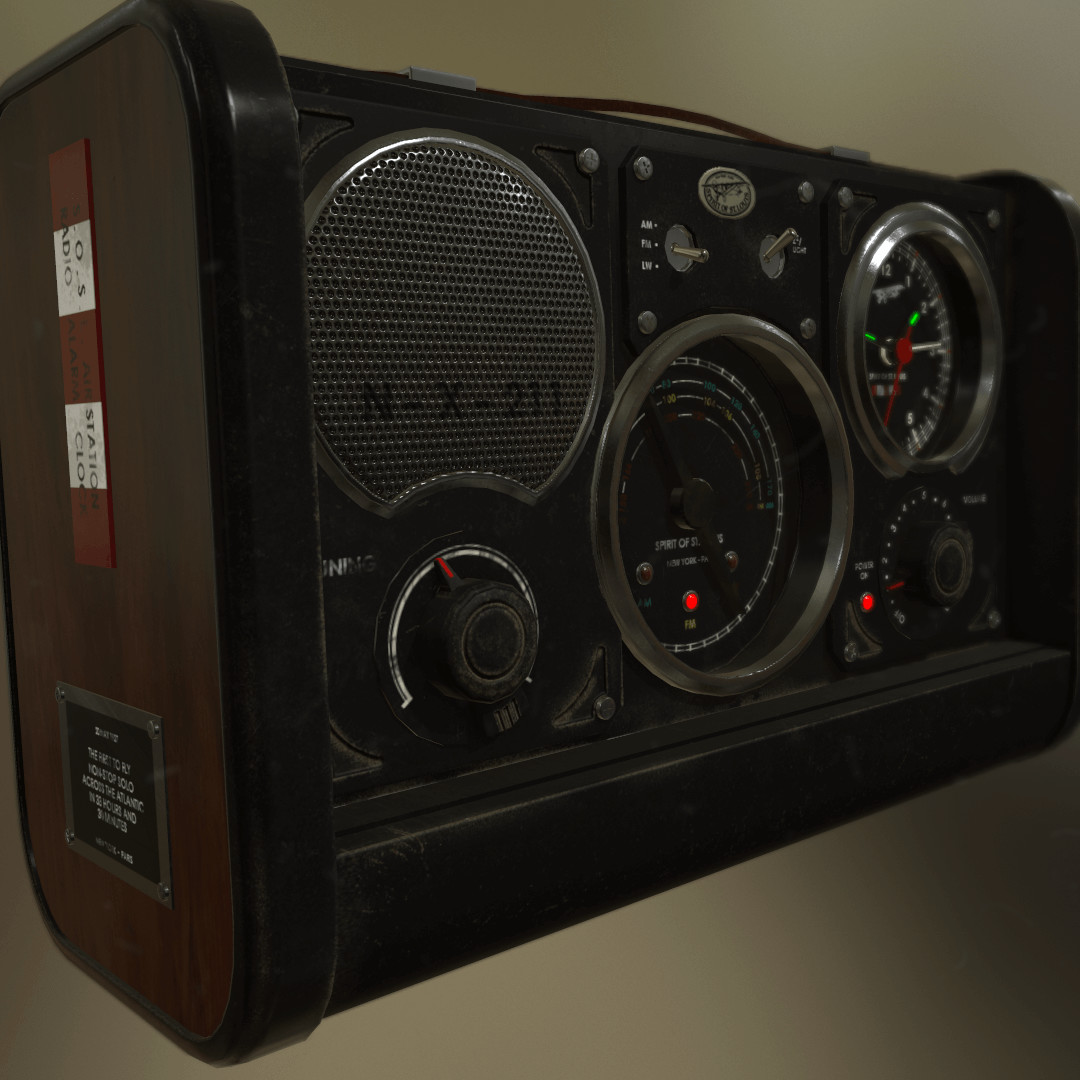 ArtStation - Old Radio