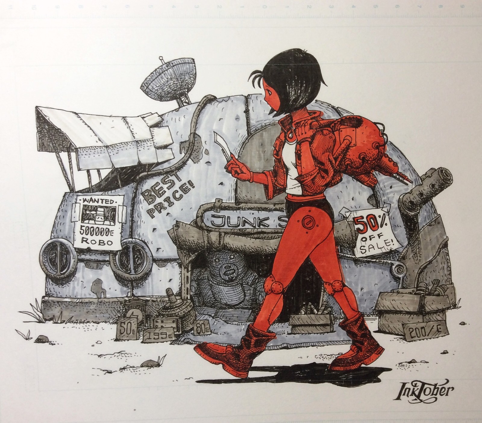 Inktober 2016 / 01 - 08