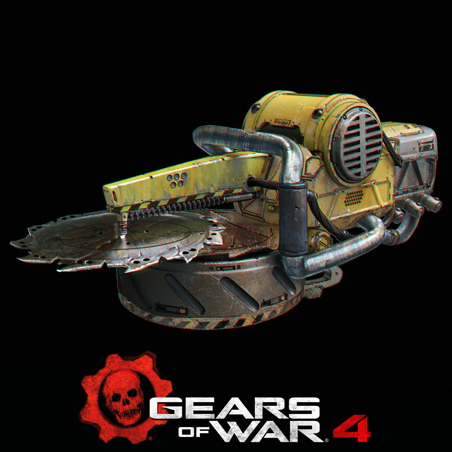 ArtStation Gears of War 4 Weapon Designs