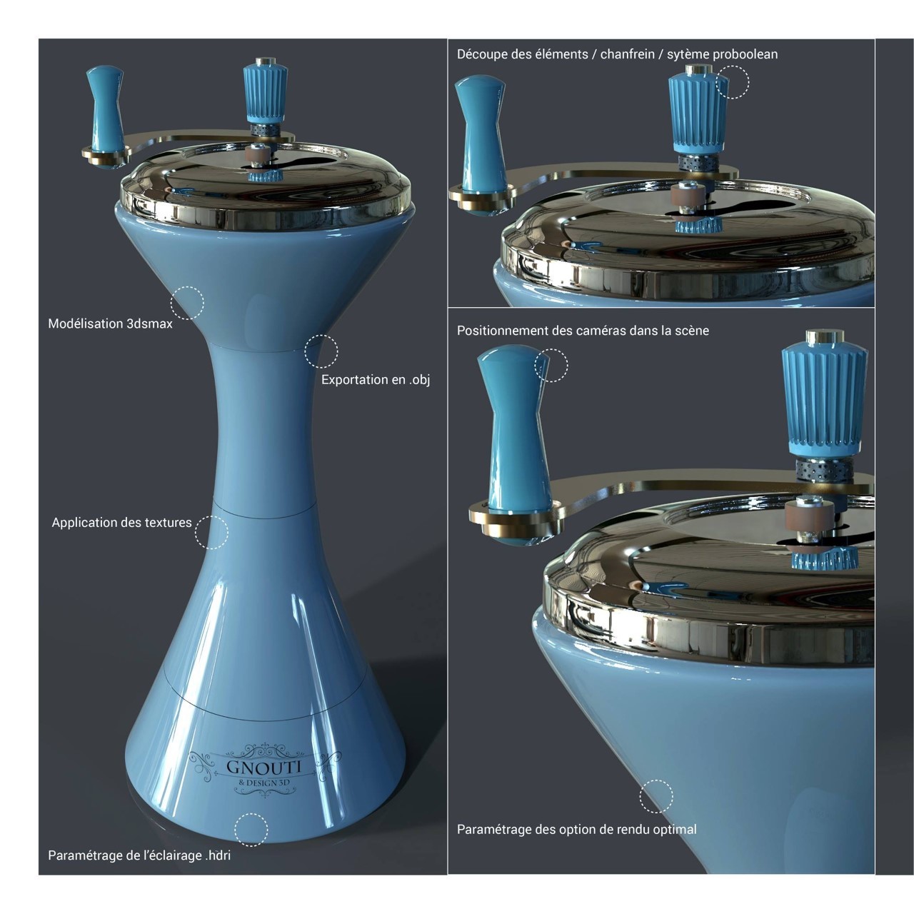 ArtStation Poivrière 3d