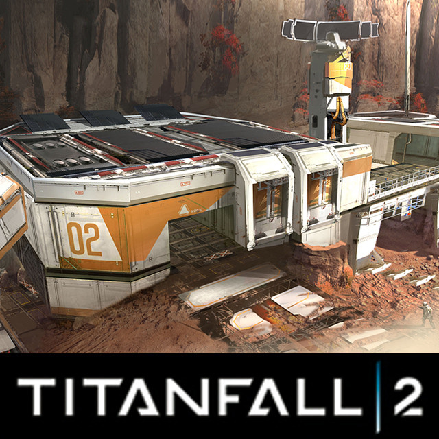 ArtStation - Titanfall2 Forward base Kodai