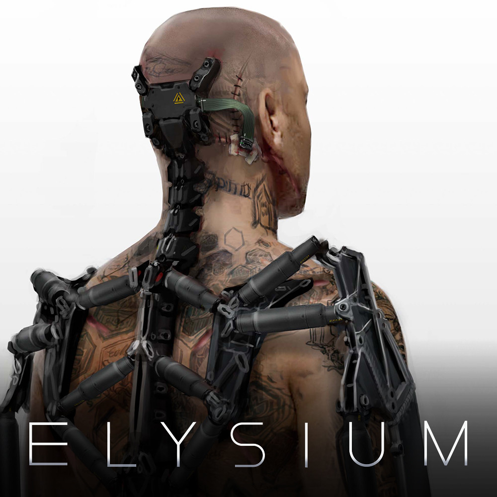 elysium exosuit concept art