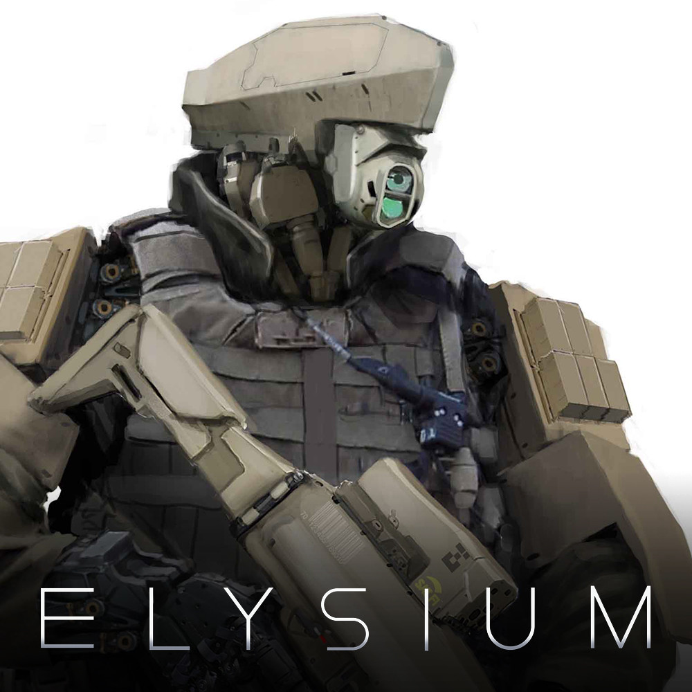 elysium droids 3d model