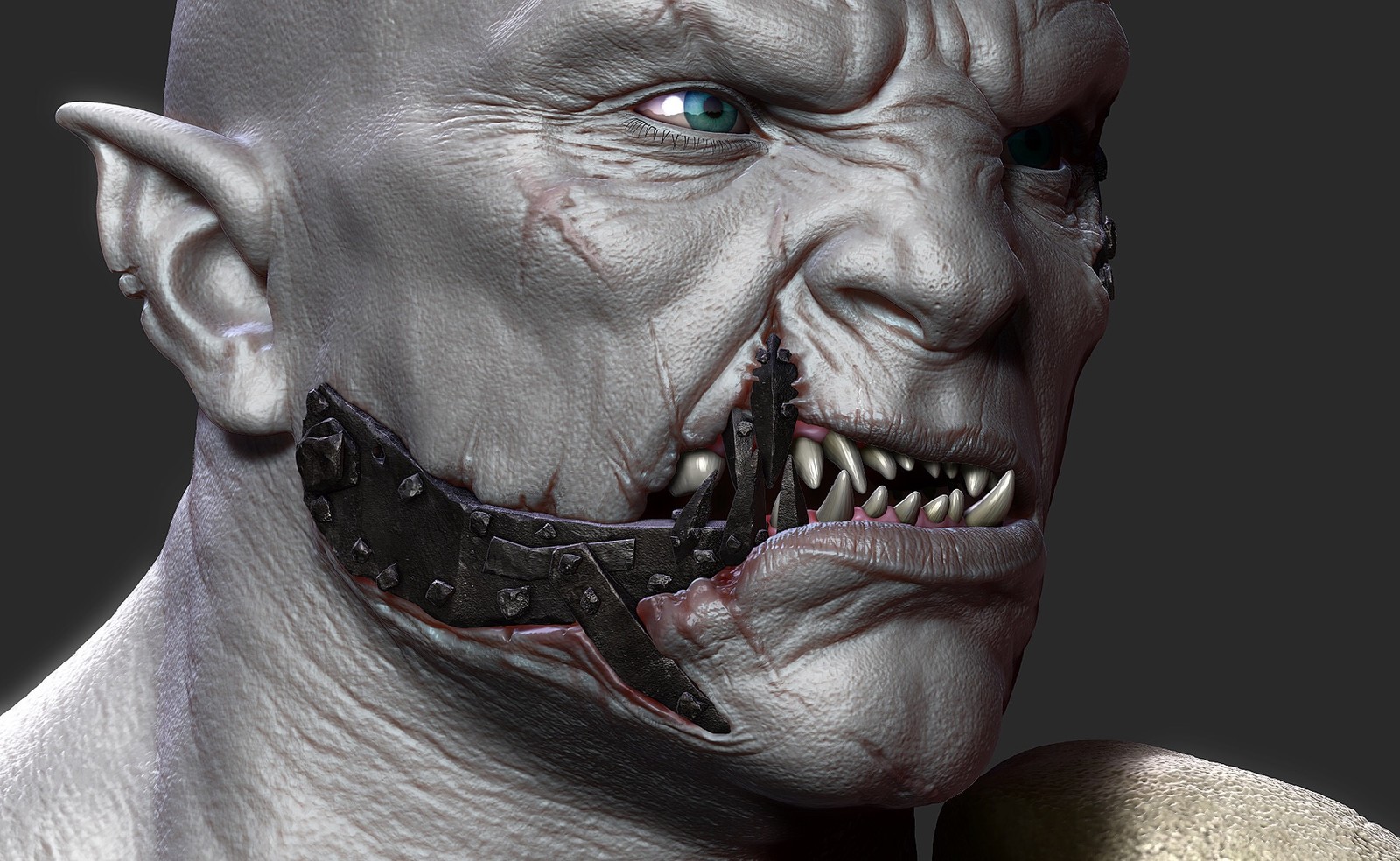 LOTR Orc Concept Sculpt (Azogs Brother)