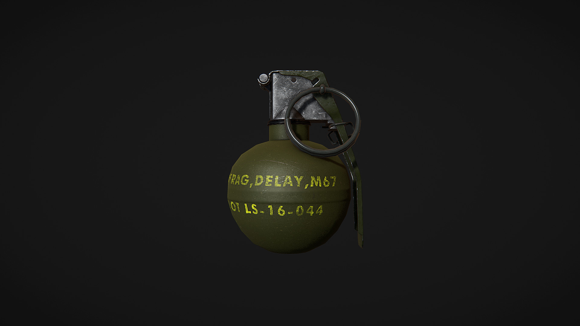 ArtStation - M67 Frag Grenade