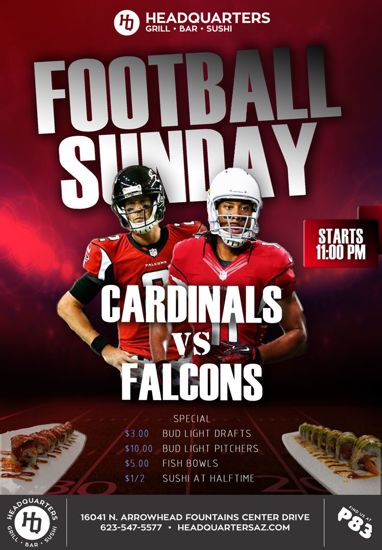 ArtStation - Football Sunday Flyer