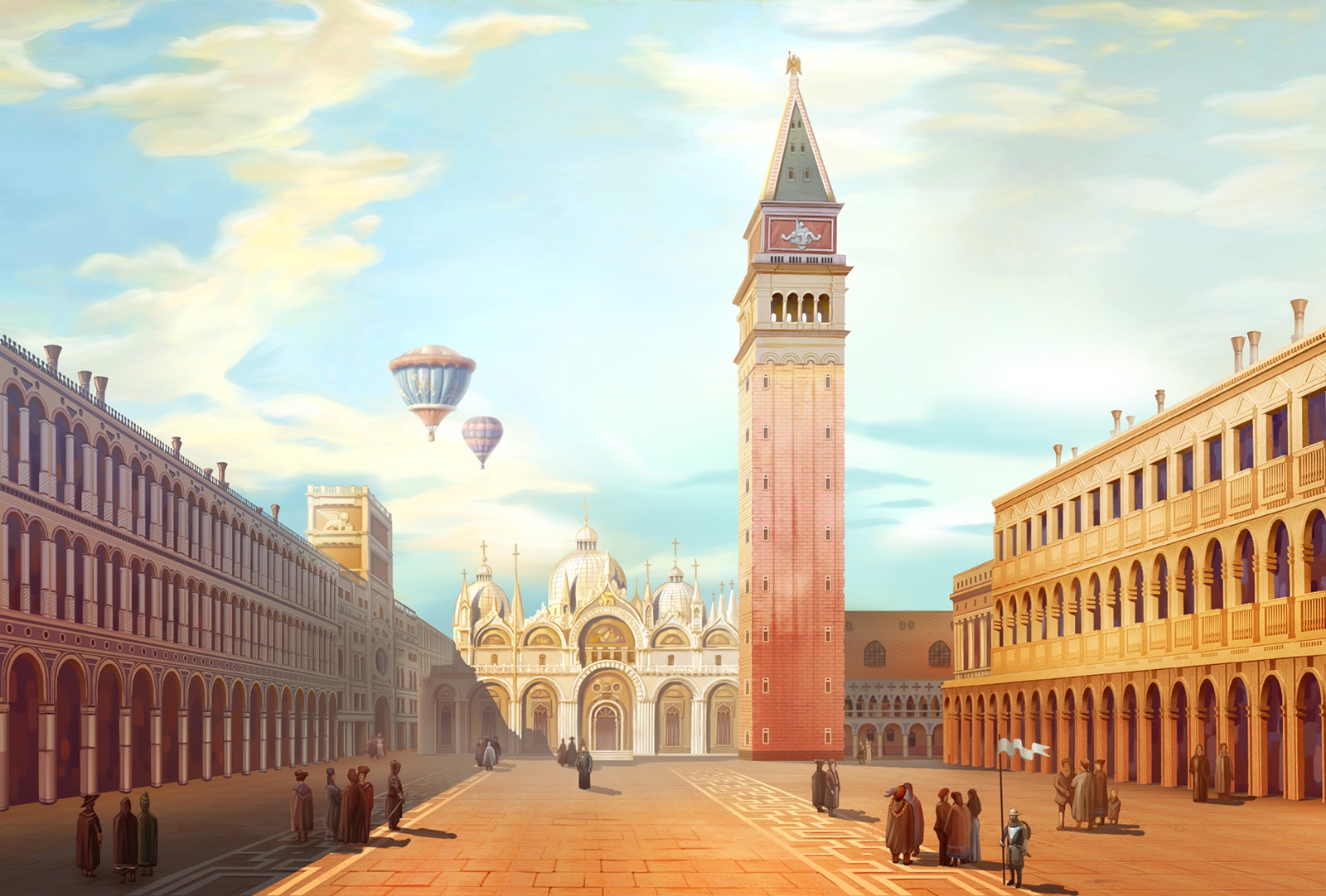 ArtStation - Venetian background