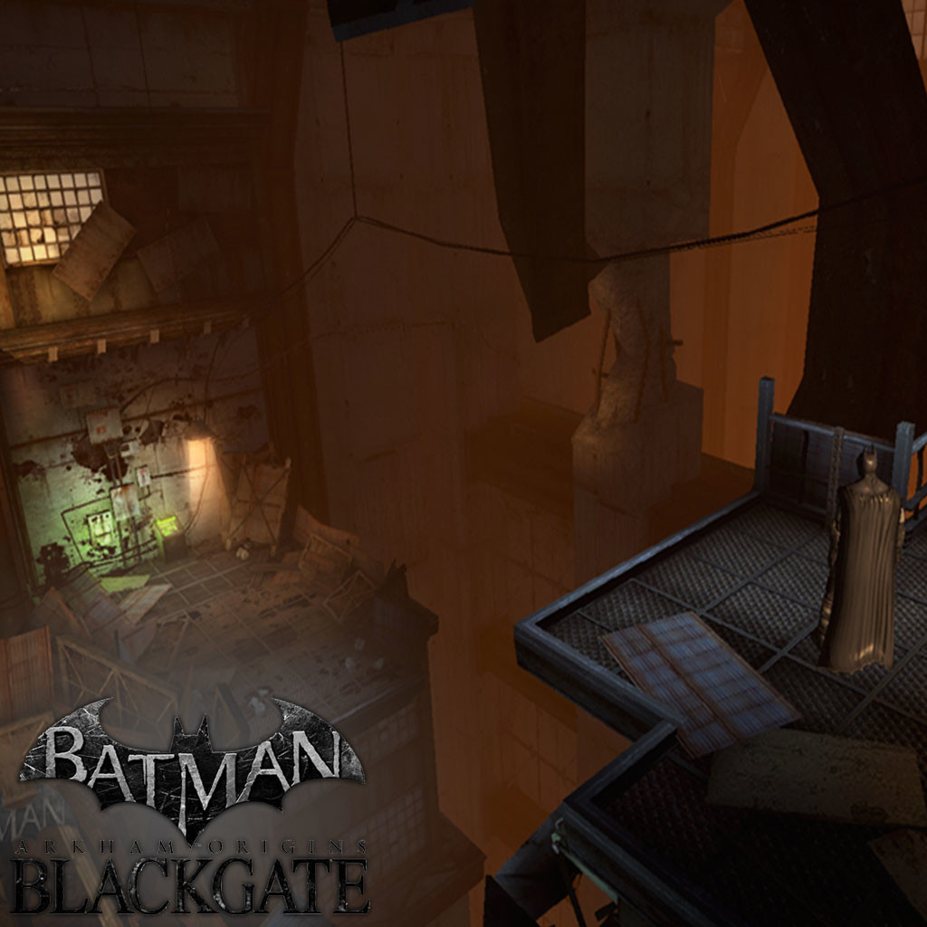 Batman: Arkham Origins Blackgate - Cell Room 01
