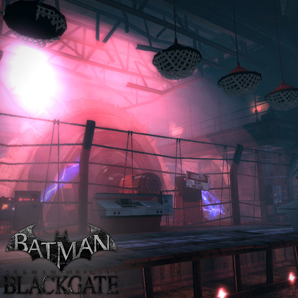 Batman: Arkham Origins Blackgate - Industrial Room 04