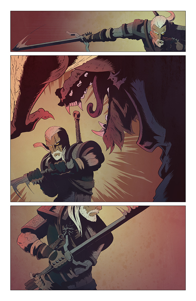 The witcher digital comic что это