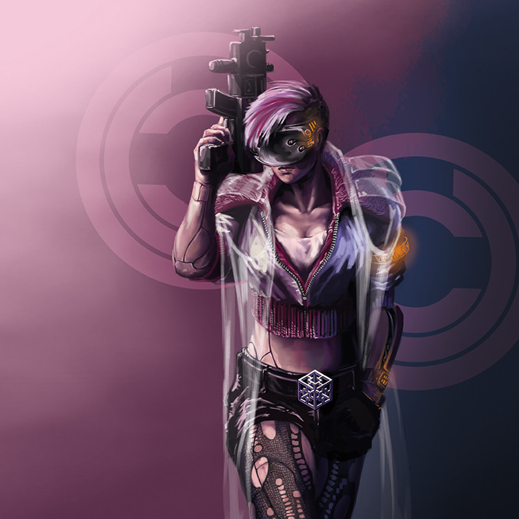 12 Destiny RP ideas  cyberpunk character, cyberpunk art, sci fi characters