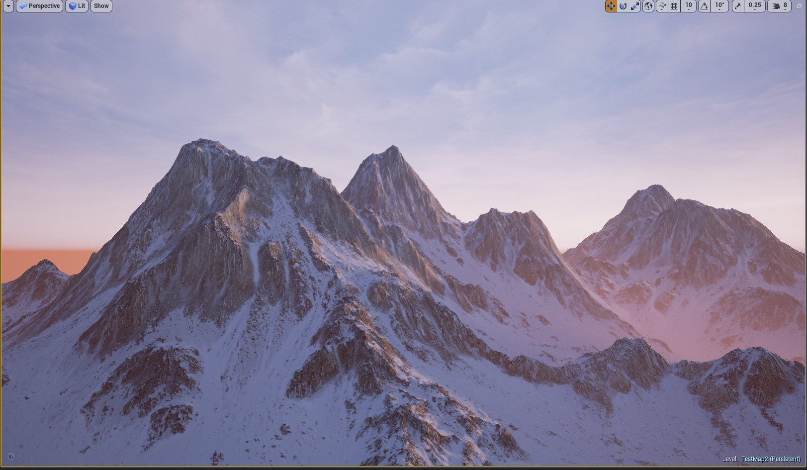 Горы тест 6 класс. Snow Mountain ue4. Тест горы. Mountain Test. Mount Everest Design.