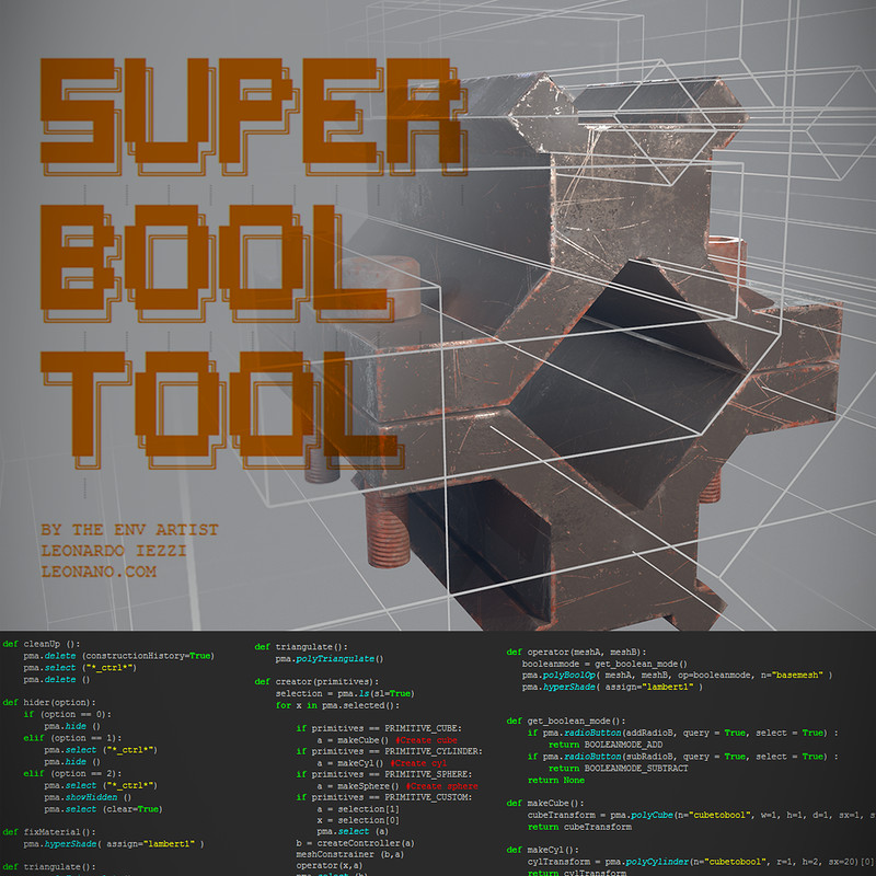 Super Bool Tool + Boolean workflow Recap