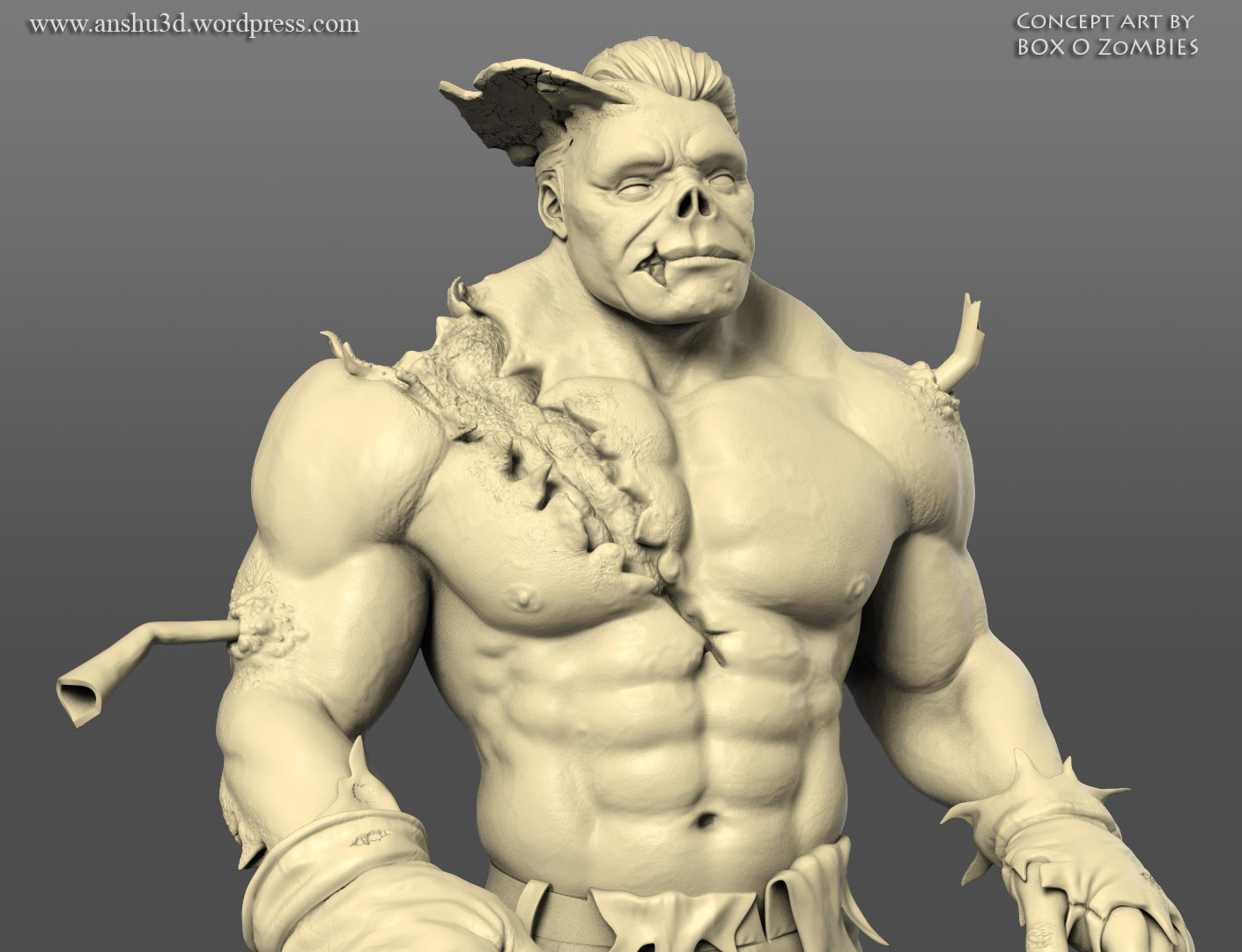 ArtStation Stylized Zombie