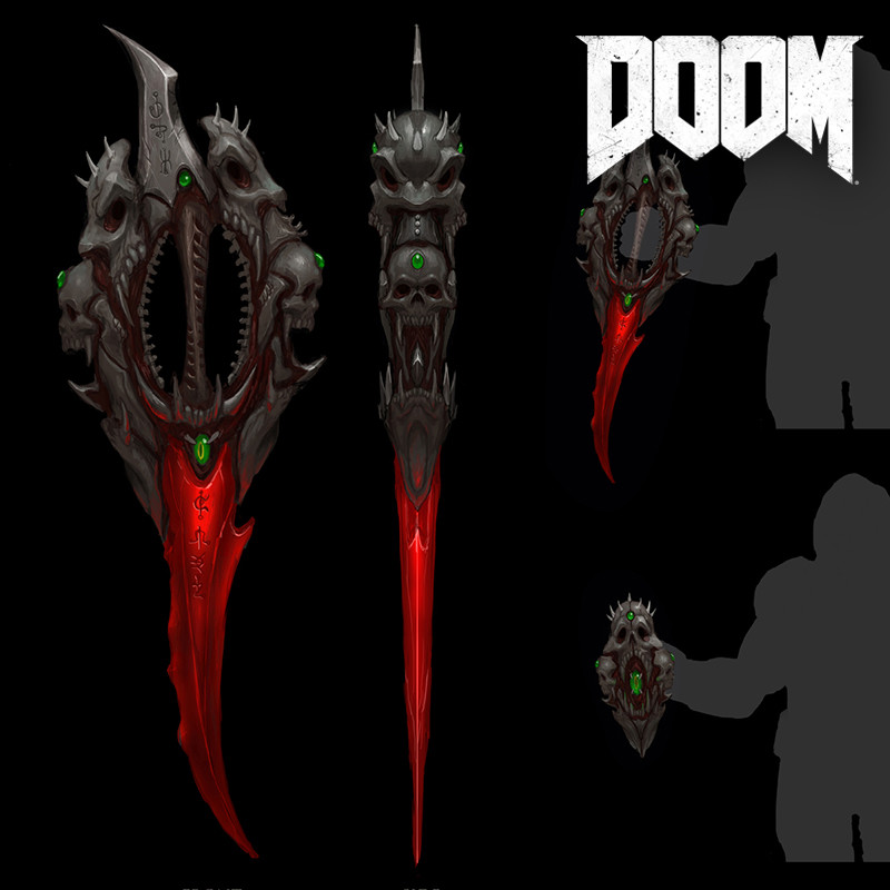 ArtStation DOOM Crucible