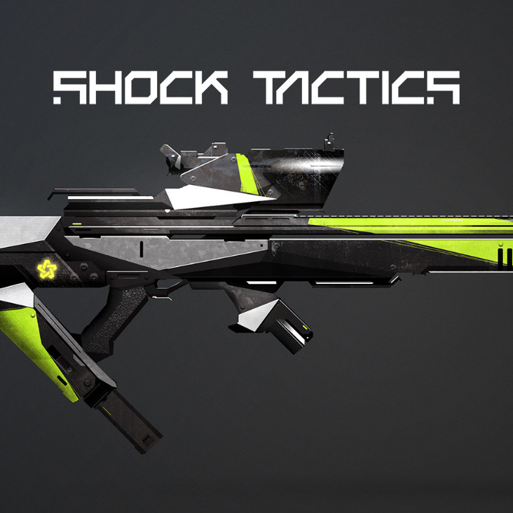 ArtStation - Shock Tactics - Weapon Concepts