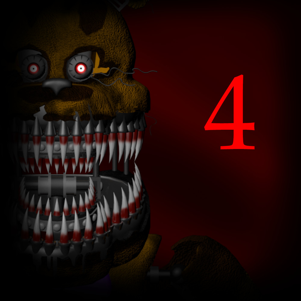 ArtStation - Five Nights at Freddy's 4 Fan-Made Nightmare 3D Models