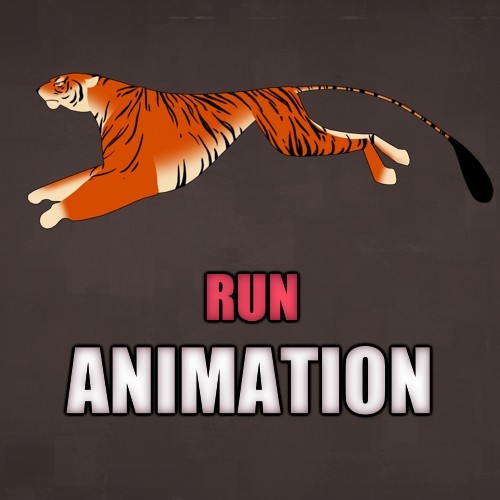 ArtStation - Stylized Tiger Run Cycle
