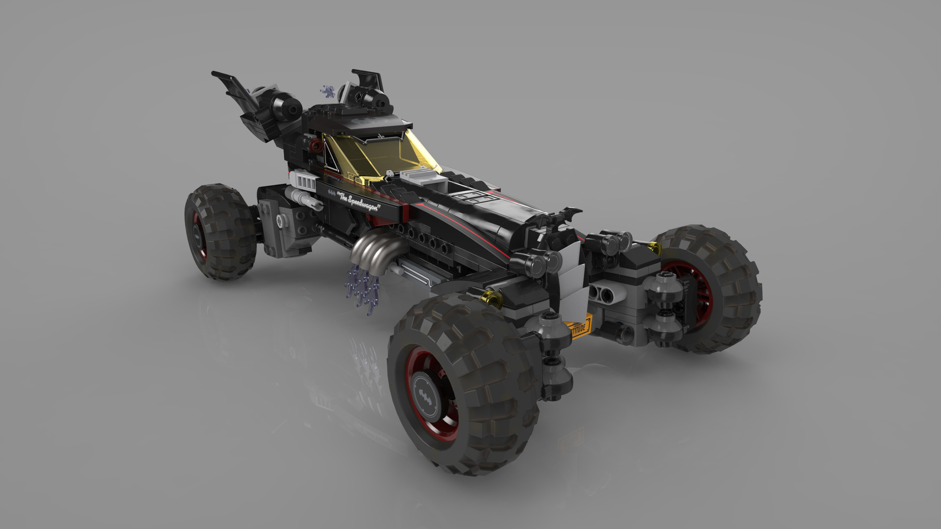 Batmobile lego hot sale batman movie