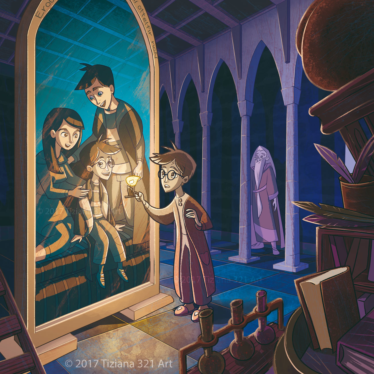 harry potter and the sorcerers stone illustrations