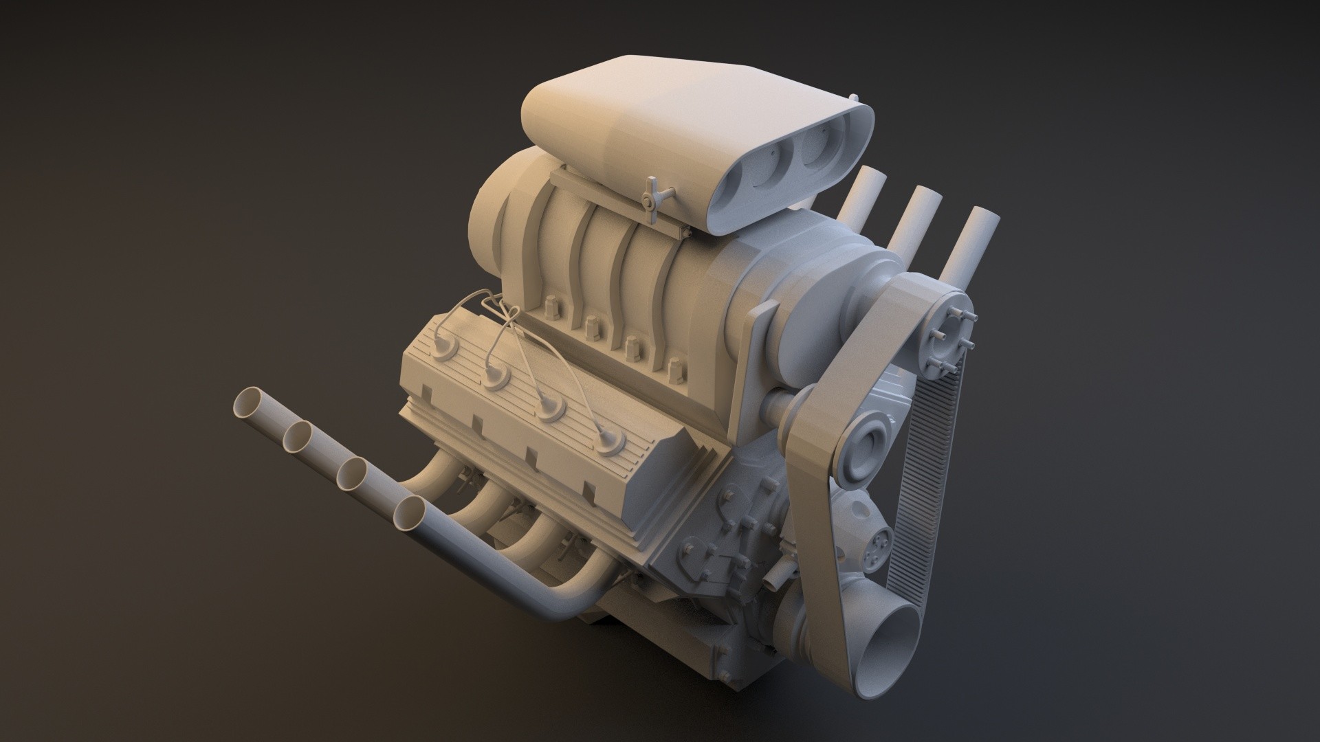 ArtStation - Hotrod WIP