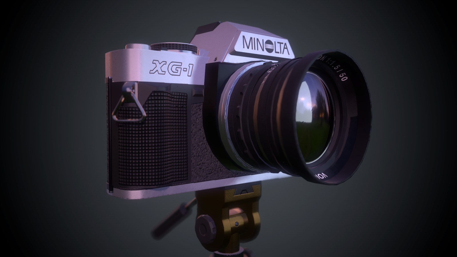 Minolta Camera &amp; Tripod