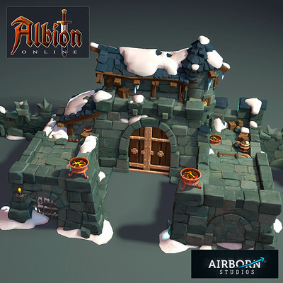 Airborn Studios - Albion Online : Highlands 2d concepts