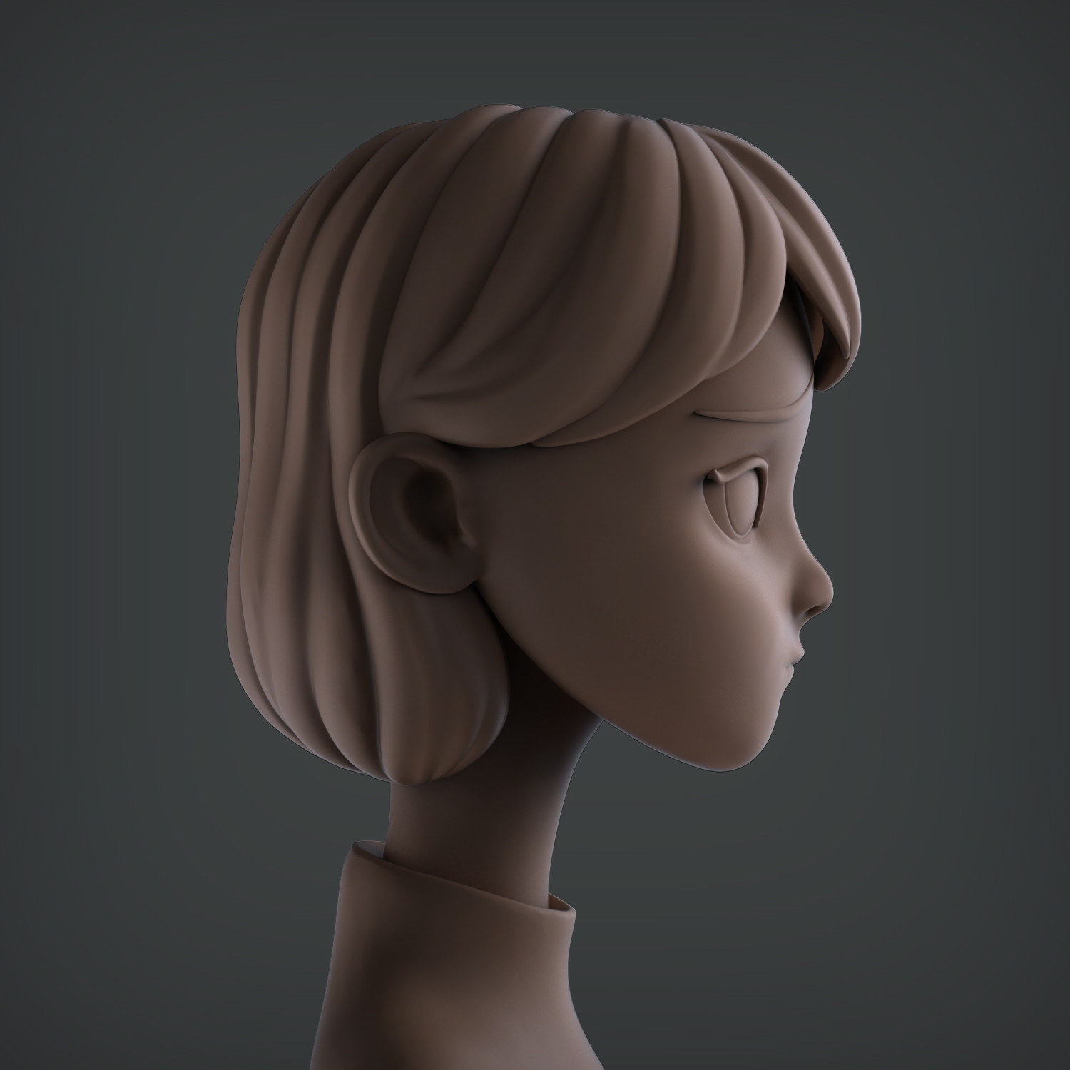 ArtStation - daily sculpt practice 5