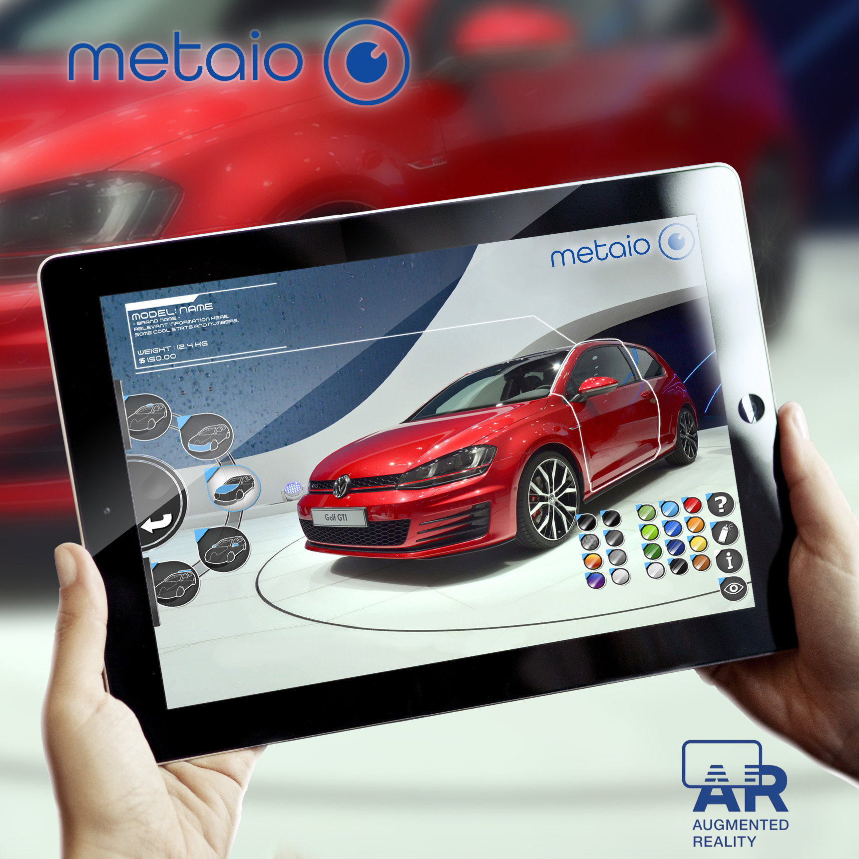 ArtStation - METAIO - Augmented Reality UI/UX