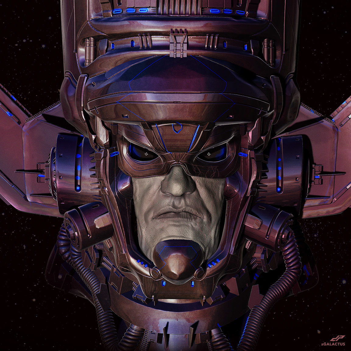 Fan Creates Awesome Concept Art of Galactus in the Marvel