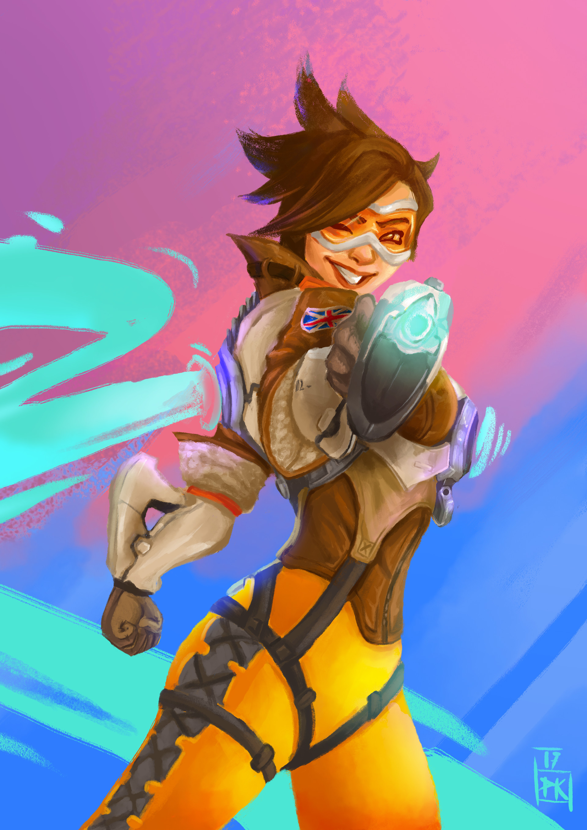 ArtStation - Tracer Overwatch