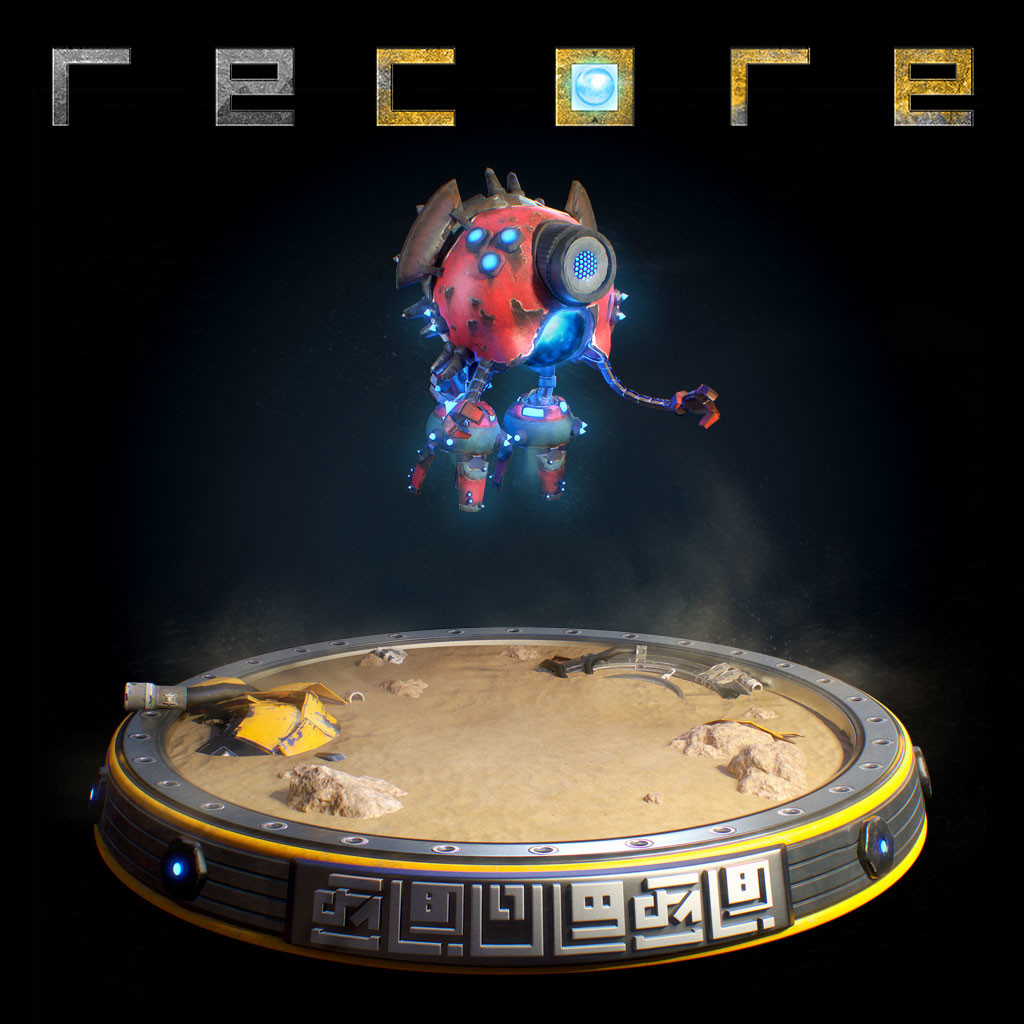 ReCore - Mack - FL1-R Frame  - Red Fugu Version