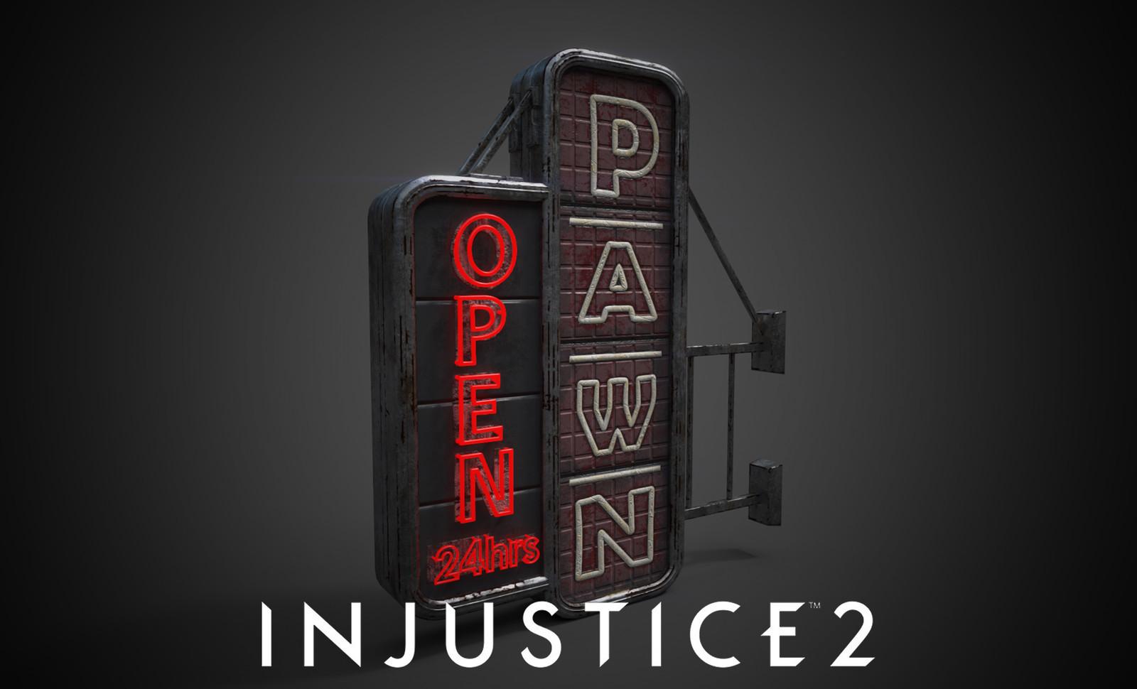 Injustice 2 Shop Sign (Cinematics)