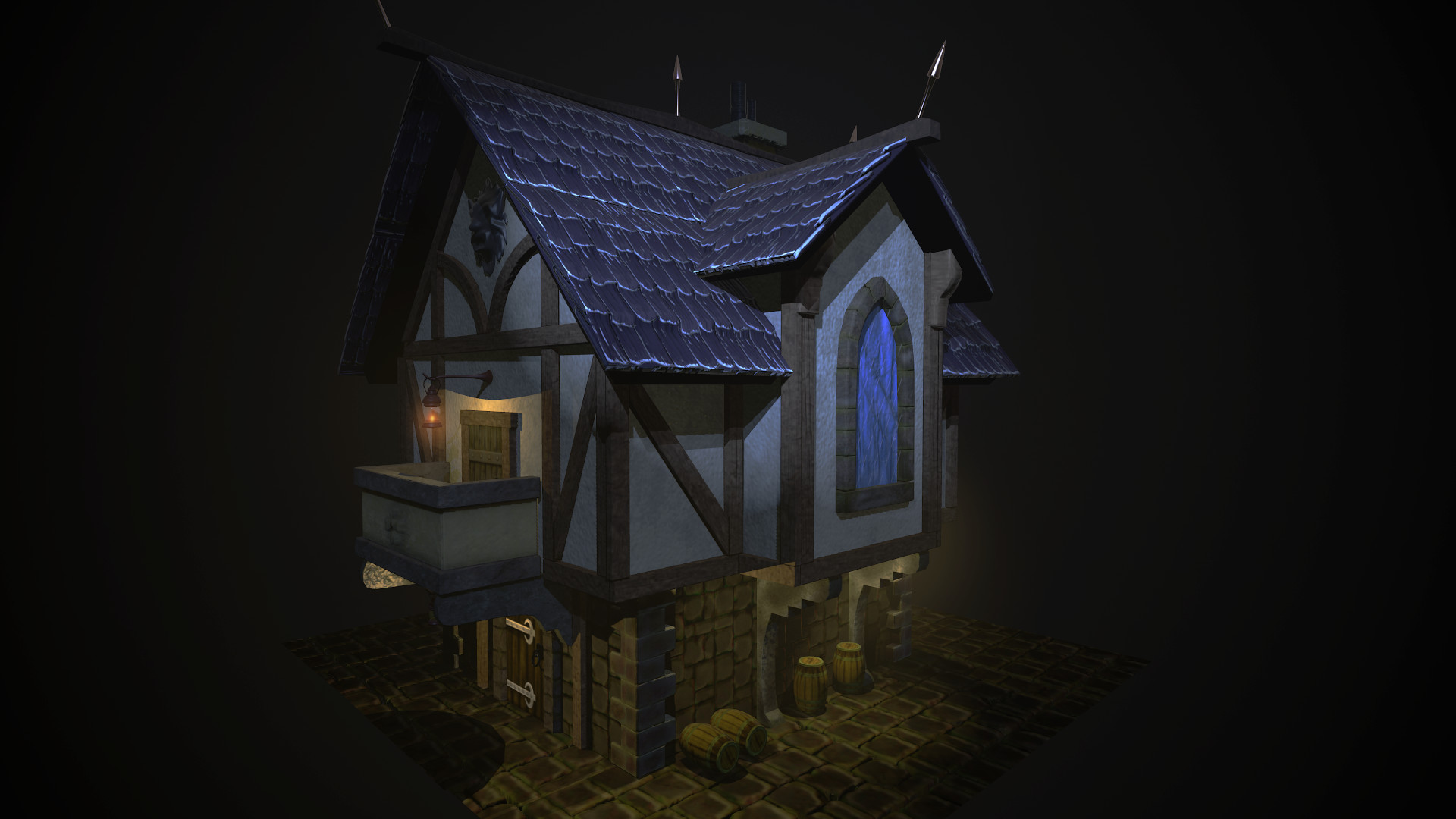 ArtStation - Stylized House