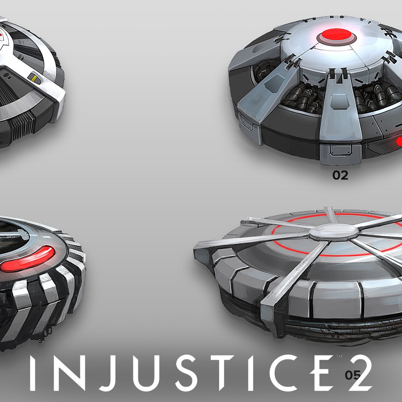 Injustice 2 // Cyborg ground Drone
